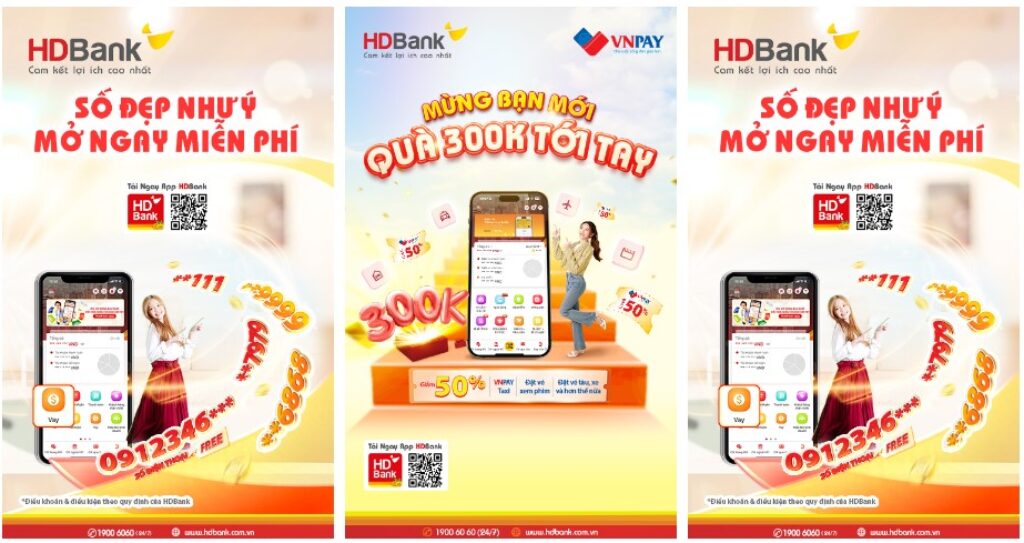 Cach dang ky mo tai khoan ngan hang HDBank Online chua den 1 phut