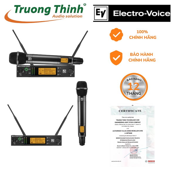 Mua Bộ micro không dây cầm tay 1 mic Electrovoice RE3ND86 - Electro-Voice RE3-ND86 - Hàng chính hãng tại truongthinhtechnology