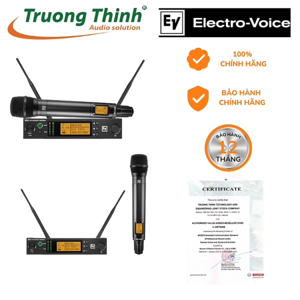 Mua Bộ micro không dây cầm tay 1 mic Electrovoice RE3RE420 - Electro-Voice RE3-RE420 - Hàng chính hãng tại truongthinhtechnology