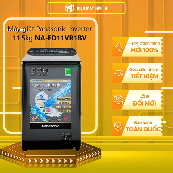 Mua [Chỉ Giao Tại HCM] - Máy Giặt Cửa Trên Panasonic 11.5KG NA-FD11VR1BV - Hàng Chính Hãng tại ĐIỆN MÁY TẤN TÀI