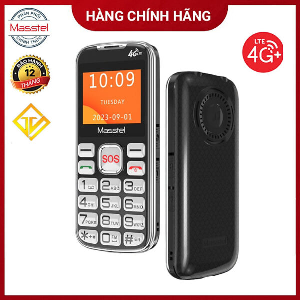 Mua Điện thoại Masstel Fami 60S 4G(LTE) ,Bàn phím lớn, Khung viền kim loại - Hàng chính hãng - Black/Đen tại THẮNG THAO MOBILE