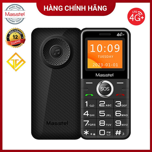 Mua Điện thoại Masstel Fami 8 4G(LTE) Gọi HD call , Bàn phím chữ số lớn,Loa to - Hàng chính hãng - Black/Đen tại THẮNG THAO MOBILE