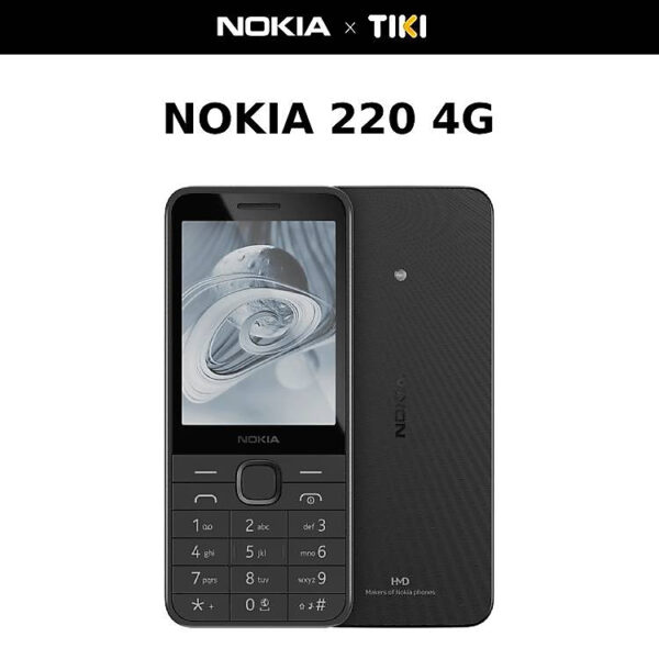 Mua Điện thoại Nokia 220 4G - Hàng chính hãng - Đen tại Tiki Trading