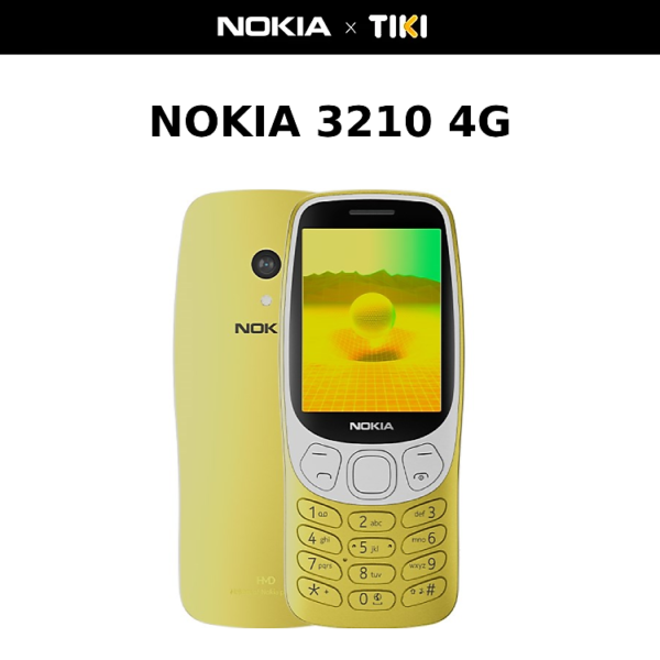 Mua Điện thoại Nokia 3210 - Hàng Chính Hãng - Vàng tại Tiki Trading