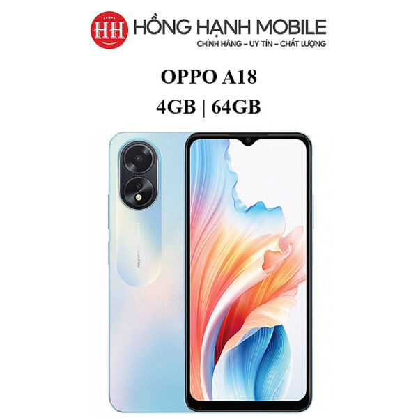 Mua Điện Thoại Oppo A18 4GB/64GB - Hàng Chính Hãng - Xanh tại Hồng Hạnh Mobile