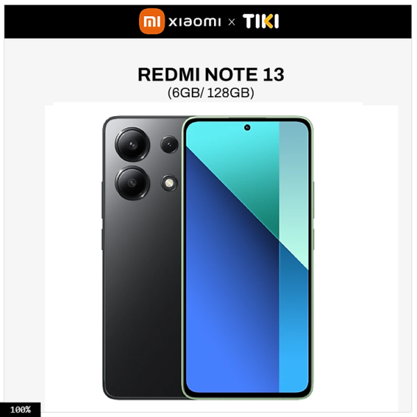 Mua Điện thoại Xiaomi Redmi Note 13 (6GB/128GB) - Hàng chính hãng - Đen tại Tiki Trading