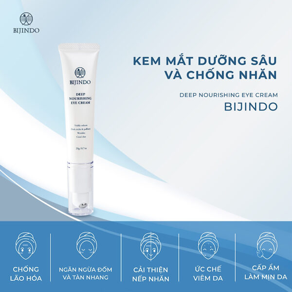 Mua Kem Mắt Dưỡng Sâu Và Chống Nhăn BIJINDO DEEP NOURISHING EYE CREAM 20g tại Bijindo Official Store