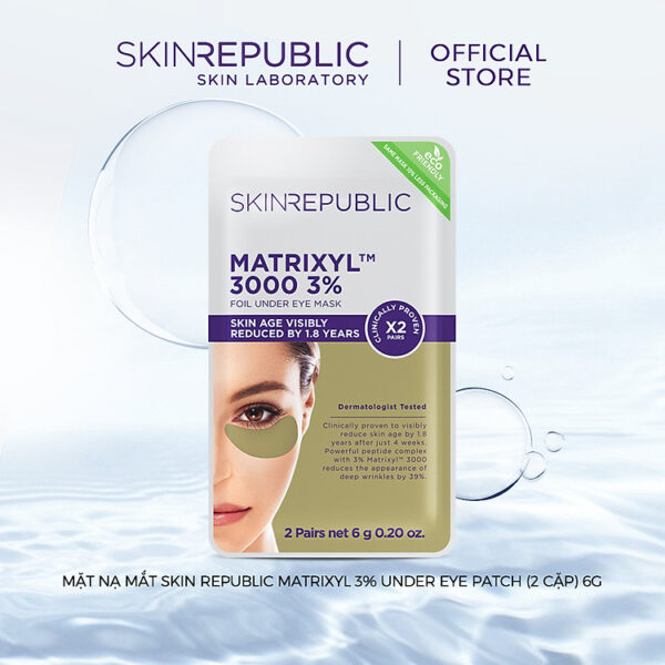 Mua Mặt nạ mắt Skin Republic Matrixyl 3% Under Eye Patch (2 cặp) 6g tại Skin Republic Official Store