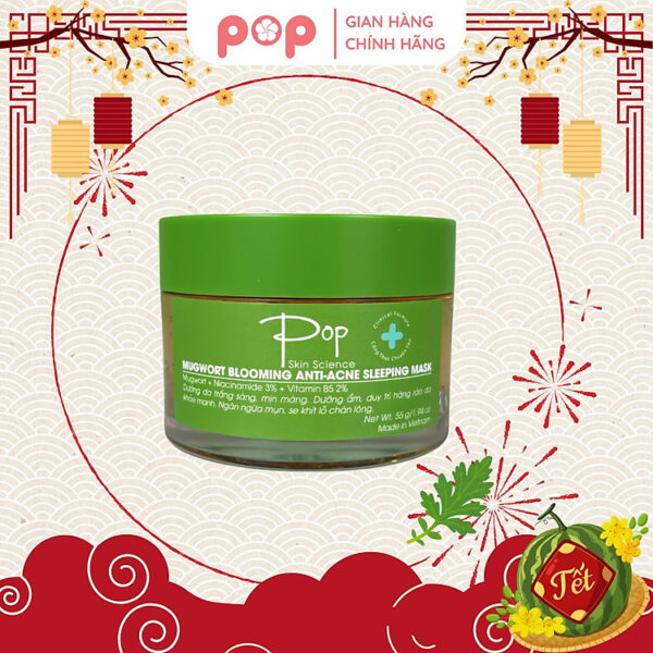 Mua Mặt Nạ Ngủ Ngải Cứu Ngừa Mụn Sáng Da POP tại POP Beauty VN