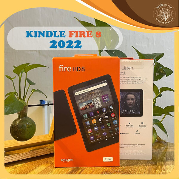 Mua Máy tính bảng Kindle Fire HD8 2022 (Fire HD 8 12th) - Màn hình 8inch HD, RAM 2GB, CPU Hexa-core 2.0 GHz, CÀI ĐƯỢC CH PLAY- Hàng nhập khẩu - Rose - 32GB tại Shop Máy Đọc Sách...