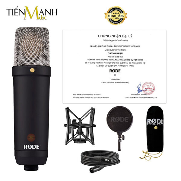 Mua Micro Rode NT1 Signature Series - Mic Thu Âm Condenser Livestream Phòng Thu Studio Microphone Hàng Chính Hãng tại Tiến Mạnh Music