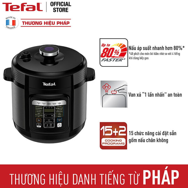 Mua Nồi áp suất điện đa năng 6L Tefal CY601868 - Hàng chính hãng tại AM MART