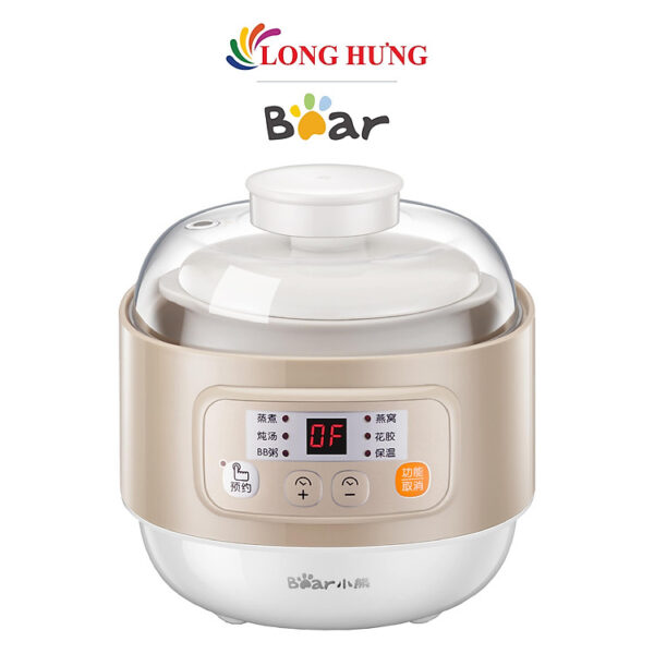 Mua Nồi nấu chậm Bear 0.8 lít DDZ-A08D1 - Hàng chính hãng tại Long Hưng Official Store