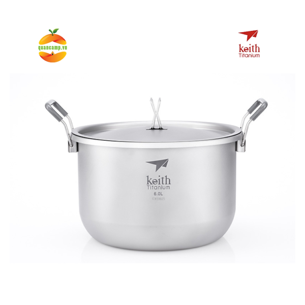 Mua Nồi titanium KEITH Ti8301 6000ml [Hàng chính hãng] tại Quân Camp