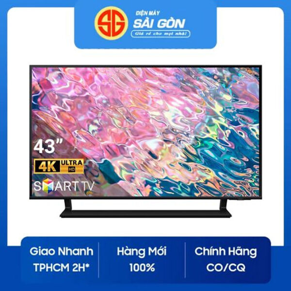 Mua Smart tivi QLED 4K 43 inch Samsung QA43Q60BAKXXV - Hàng chính hãng tại dienmaysaigon.com