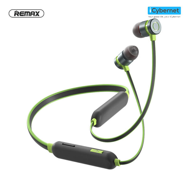 Mua Tai nghe Bluetooth thể thao đeo cổ Remax RX-S100 - Hàng chính hãng - green tại iCybernet Official Store