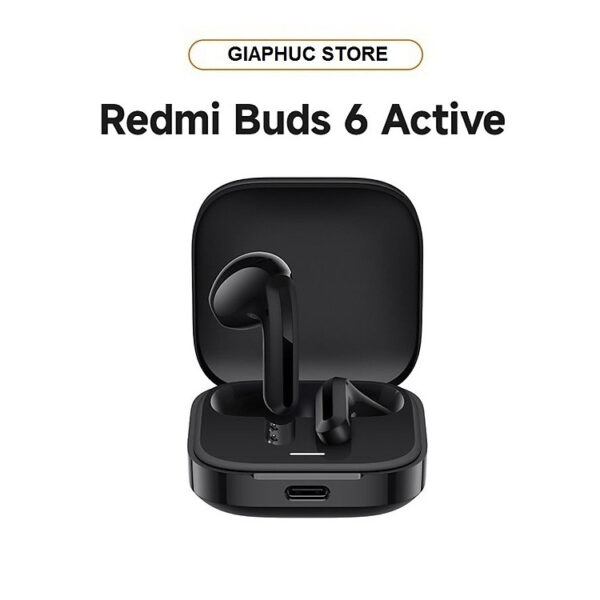 Mua Tai nghe Bluetooth Xiaomi Redmi Buds 6 Active - Hàng Nhập Khẩu - Màu Đen tại GiaPhucStore