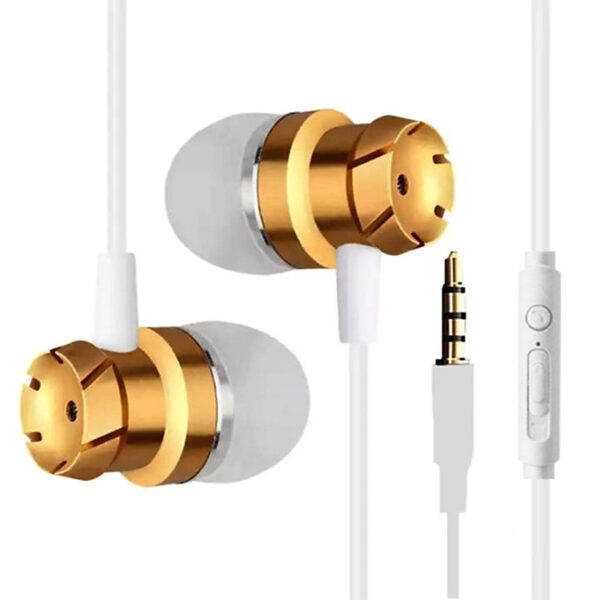 Mua Tai nghe có Mic New4all Piston Basic in-ear super Bass kiểu dáng thời trang - Trắng Bạc - Hàng Chính Hãng tại New4all (Tp.HCM)