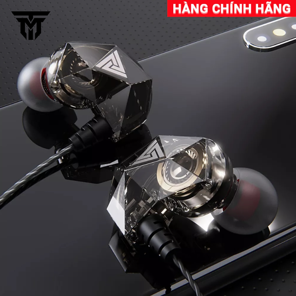 Mua Tai Nghe Phone Nhét Tai Nghe Nhạc Chơi Game Teement Qkz Ak2 Pro Mới Nhất Âm Thanh Super Bass, Dây Chống Rối, Có Mic Đàm Thoại Tương Thích Điện Thoại Máy Tính Bảng Laptop Pc...