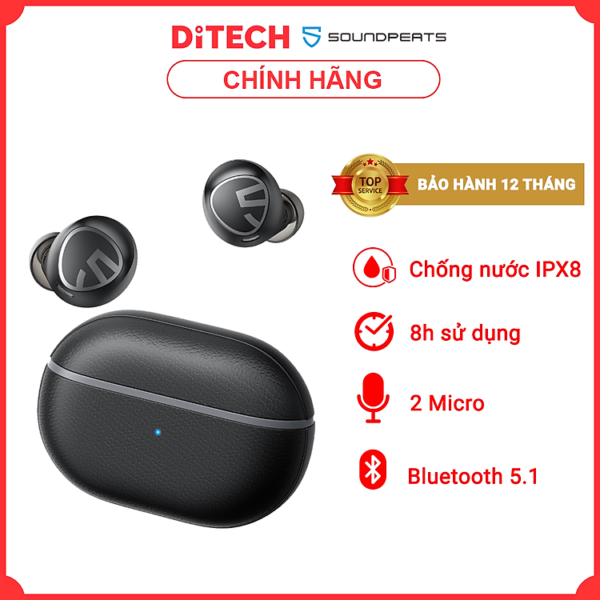 Mua Tai nghe True Wireless SoundPEATS Free2 Classic - Hàng chính hãng - Đen tại Đồ Công Nghệ Số