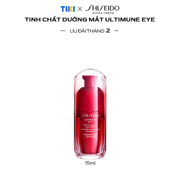 Mua Tinh chất (serum) dưỡng mắt Shiseido Ultimune Power Infusing Eye Concentrate N 3.0 15ml tại Shiseido VN Official Store