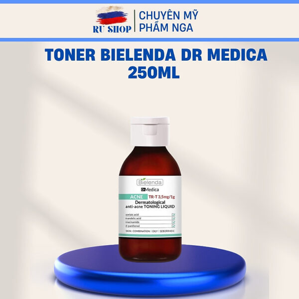 Mua Toner nước hoa hồng Bielenda Dr Medica giảm mụn cấp nước tại Shop Mỹ Phẩm Nga